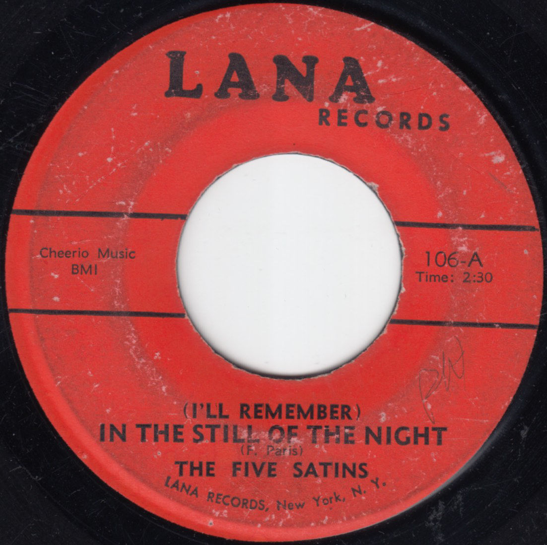 (I'll Remember) In The Still Of The Night / The Jones Girl